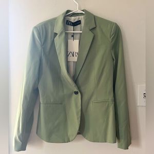 Sage green ‘Zara’ blazer